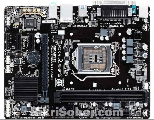 Gigabyte H110M-DS2 DDR3 LGA1151 - 6th Generation MotherBoard